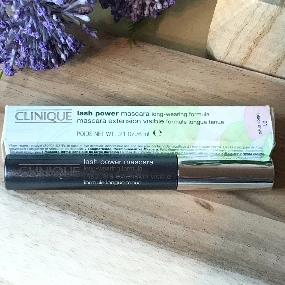 Clinique Lash Power Mascara Long Wearing Formula Black Onyx New